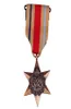 George VI The Africa Star Brass Medal Ribbon WWII British Commonwealth High Military Award Collection9018049