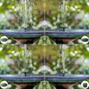 Dekoracje ogrodowe DIY Solar Panel Fountain 1,5/2,5W Wstawienie naziemnej do kąpieli dla ptaków