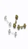 200 stks 25x8mm Halter Barbell Gewicht Gym Charm hanger Voor Sieraden Maken Antiek Zilver Antiek Brons Color3033781