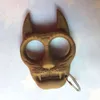 Tiger Head Key Chain Hand Finger Plastic Mini Outdoor Self Designer Defense 9E62