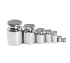 15Pcs Grams Accurate Calibration Set Chrome Plating Scale Weights Set For Home Kitchen Tool 1g 2g 5g 10g 20g 50g 100g2760205