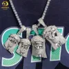 Aangepaste Jesus Collection 925 Sterling Zilver Hiphop Hangers Charms Mode-sieraden VVS Moissanite Kleine Grote Grote Jezus Hanger