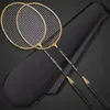 2pcs Professional Badminton Rackets And Carrying Bag Set Double Badminton Racquet Set Indoor Outdoor Speed Sports Accessories 240122
