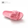 Designer plataforma anti-colisão headband slides chinelos homens mulher resistente ao desgaste anti solas de couro sandálias plana verão praia chinelo tamanho 36-40