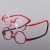 Solglasögon ramar 42-17-118 pojke flicka glasögon lätta flexibelt glasögon ram barn recept glasögon näsvår