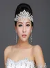 2019 Diadèmes et couronnes élégants accessoires de cheveux en strass pour mariage Quinceanera Pageant bijoux de cheveux de mariée en cristal de mariage Tia8778969