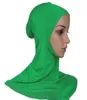 Hijab Hoofddeksels Volledige dekking Ondersjaal Ninja Binnenhals Borst Effen Hoed Cap Sjaal Bonnet2327923