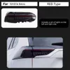 Toyota RAV4 CAR TAILLIGHT 2020-2023 후면 브레이크 리버스 라이트 자동차 액세서리의 LED 회전 신호 테일 램프