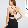 Yoga-Outfit, Sport-BHs, Fitnessbekleidung, Fitnessstudio, Kleidung, Damen, nahtlose Tanktops, Kuhmuster, hohe Schlagkraft, ohne rückenfreie Weste mit Löchern