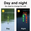 2Pcs Carp Fishing Smart Led Electronic Float 5g-20g With CR425 Battery Charger Fishing Accessories High Sensitivity Night Light240129