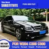 Car Accessories Daytime Running Light Streamer Turn Signal For Mercedes Benz W204 LED Headlight Assembly 07-11 Auto Parts Head Lamp