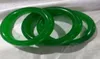 5660mm Green Emerald Green Gift Bracelet Fine Jewelry Bangle Women Bangles Bracelet Sweet Lady Green Jade Bangle7420653
