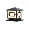 Настенный светильник, европейский водонепроницаемый столб, наружная дверь, забор, двор, колонна, свет, виллы, сад, крыльцо, стигма