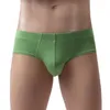 Sous-vêtements sexy pour hommes, grande taille, pochette convexe en U, slip Modal, taille basse, gros pénis, sous-vêtements respirants, vêtements gays, couleur bonbon F10