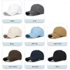 Ball Caps Fashion Unisex Distressed Design Style Solid Color Cotton Baseball Cap Trucker Hat