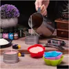 Kaarsen Compleet Diy Kaars Crafting Tool Kit Benodigdheden Geparfumeerd maken Beginnersset Sojawas Smeltkroes Geurolie Blikken Kleurstoffen Lont Dhirv