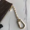 con sacchetti per la polvere e scatola PORTACHIAVI POCHETTE CLES Designer Borsa di moda Donna Uomo Porta carte di credito Portamonete S Borsa a portafoglio