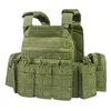 Sécurité militaire Molle pochettes plaque gilet chasse pare-balles Hilet Tactique gilets tactiques armure réglable formation 240118