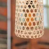 Pendant Lamps Decorative Bamboo Lampshade Restaurant Hanging Lamp Cover Vintage