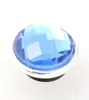 DIY Kameleon Mücevher Yapımı için Facete Kristal Jewelpops Kameleon Charm Bilezik Yüzüğü 925 Gümüş Kaplama Snap Insert9199280