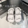 Slides designer sandália chaneles saltos sapatos vento arco sandálias para mulheres verão primavera fundo grosso água diamante romano casual mulheres sapatos chpa