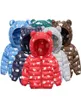 Winter Baby Lightweight Thick Cotton Padded Girls Jacket Hooded Newborn Outwear Printed Bear Cartoon Girl Boy Clothes Puffer Coat5198532