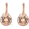 Swarovski – boucles d'oreilles de styliste pour femmes, breloques de qualité originales, fraîches et douces, à la mode et simples, de Style circulaire