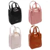 Cosmetic Bags Letter PU Leather Bag Fashion Shell Shape Zipper Makeup Pouch Handbag Toiletries Organizer Travel Wash