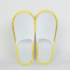 Kapcia 1pairs kobiety Mężczyźni Dostęp El Travel Slipper Non-Slip Blow Buts Guest Użyj salonu Homestay unisex