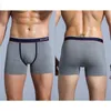 4pcs Boksörler Erkek Panties UNDANTS MAN BOXER BOXER ENDAY İÇİN PAMON MAN POTON POTON BÜYÜK BOYUT