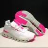 Designer Shoes2024 ONCLOUDNOVA Nova rosa pérola branca x3 tênis ferro feno preto neon rosa vermelho masculino e feminino Tênis ao ar livre tênis