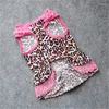 Abbigliamento per cani Abito leopardato Abiti per animali rosa Abiti carini Cani Abbigliamento super piccolo Chihuahua Stampa Primavera Estate Ragazzo Ragazza Ropa Perro