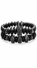 Bracelet à breloques couronne 6mm noir rond perles de pierre naturelle cubique Micro pavé CZ femmes Bracelet en or hommes Pulseira Bileklik1775543