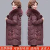 Casacos de trincheira femininos inverno para baixo roupas de algodão jaqueta de comprimento médio mulheres grande gola de pele cor sólida casaco abrigos mujer invierno sobretudo