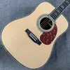 Chitarra acustica classica 41 pollici abete rosso Ranel palissandro lato posteriore reale abalone tastiera in ebano supporto personalizzazione Freeshipping