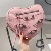 Fashion Motorcycle Chain Bag Women Cross Body Shopping tote Satchels Arena Le Cagole Rivet Bag hobo handbag Luxury purses