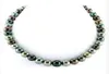 Fast Fine Pearls Jewelry impresionante collar redondo de perlas tahitianas multicolor de 910 mm18quot14k2794685