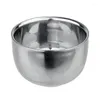 Mugs Selling 120ML/200ML Double Layer Soap Cup Heat Insulation Smooth Stainless Steel Shaving Bowl Drinkware Student