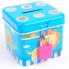 Other Bird Supplies Parrot Piggy Bank Interactive Toy Puzzle Coin Tin Box Jar Color Random