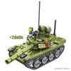 BLOCKS NYA 336PCS MILITÄR 85 Huvudstridstank byggstenar WW2 Armésoldatfigurer Bricks Education Toys for Children Boy Gift