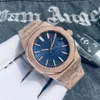 nieuwe herenhorloge modeontwerper Matte All Steel Band Beweging klokband casual hoge kwaliteit Horlogemaat 42 mm Luxe horloge zakelijk horloge