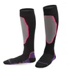 Men's Socks 1Pair Winter Thermal Men Women Long Warm Compression For Ski Hiking Snowboarding Climbing Sports Fashion