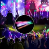 Bulk White LED LED Glow Sticks RGB Foam Stick Cheers Tube Dark Light Birthday Party Supplies 15 30 50 60 Pack 240122