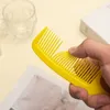 فرش الشعر الأسرة المحمولة تصفيف الشعر تمشيط مكافحة الساكنة طويلة الشعر التدليك combina color plastic comb 21cm