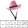 Собачья одежда уход за аксессуарами вечеринка косплей костюм Top Hat Cowboy Headwear Pet Dogs Caps