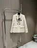 Женские костюмы Дизайнерские пиджаки 24 Пальто на двух пуговицах Свободное, повседневное, модное, простое, универсальное, для поездок на работу, никто не выбирает SML217 OC7G