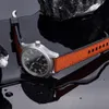 Projektowanie Hybrydowy pasek zegarków FKM 20 mm 22 mm fluoro gumowe płótno nylonowe pasma obserwacyjne Szybkie wydanie dla każdej marki nurkowania 240125