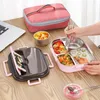 Portable Cooler Bag Ice Pack Lunch Box Isolation Package Picknickpåsar Pouch för kvinnor Girl Children Barn Bolsas de Almuerzo 240125