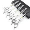 65inch professional hair clippers flat teeth thinning tools bangs scissors and broken 240126