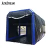 10x5x3.5mH (33x16.5x11.5ft) cabina di verniciatura gonfiabile per esterni personalizzata di alta qualità all'ingrosso, tenda per verniciatura per auto gonfiabili